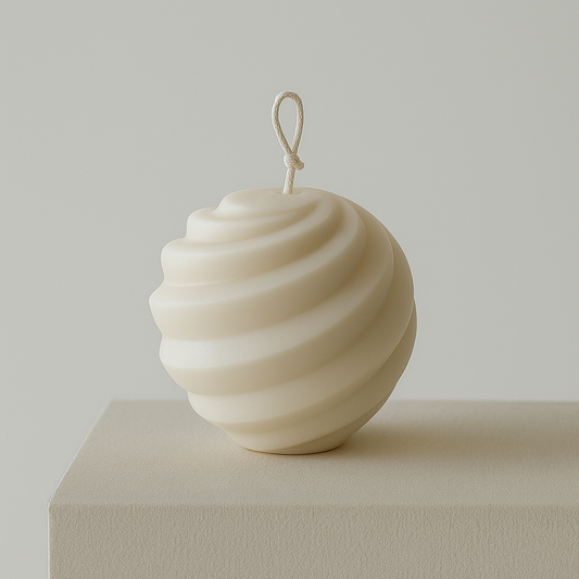 Threaded Ball Candle