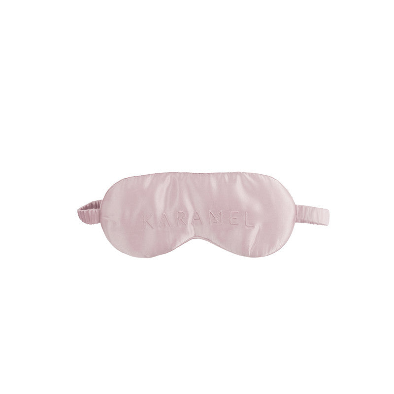 Pink Mulberry Silk Eye Mask