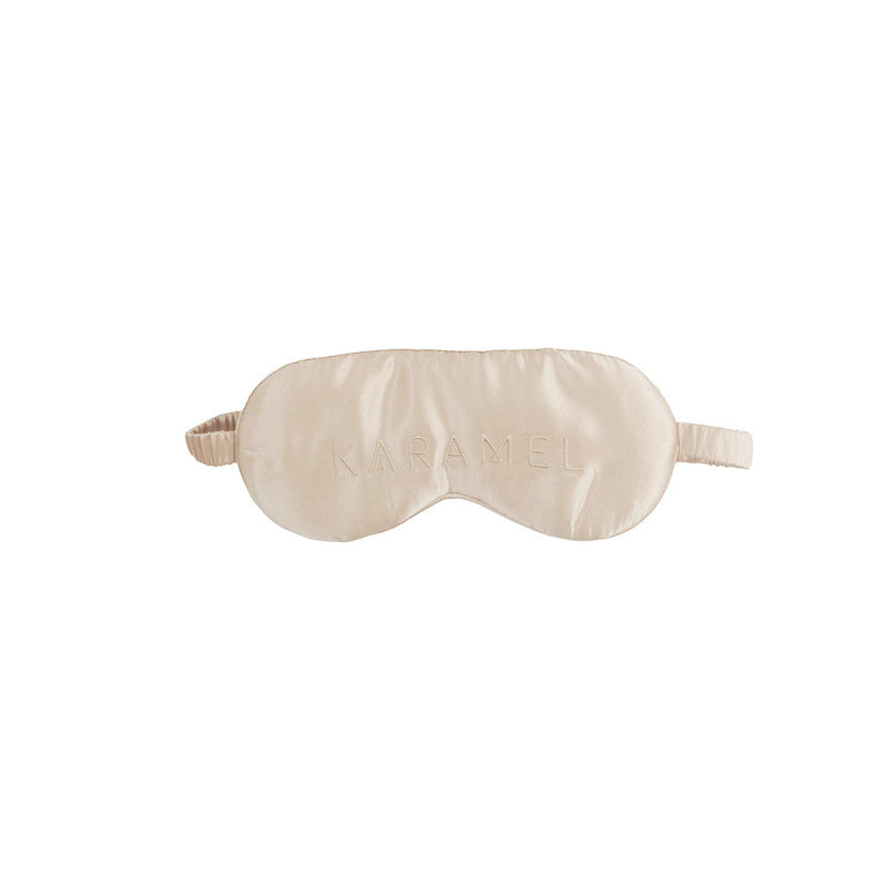 Champagne Mulberry Silk Eye Mask