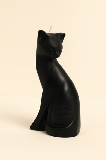 Artistic Cat Candle | Cat Candle | Kitty Candle