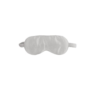 Silver Mulberry Silk Eye Mask