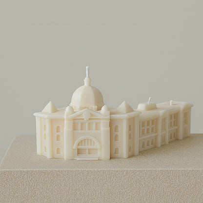 1910 Vintage Elegance Soy Wax Candle | Flinders Street Station