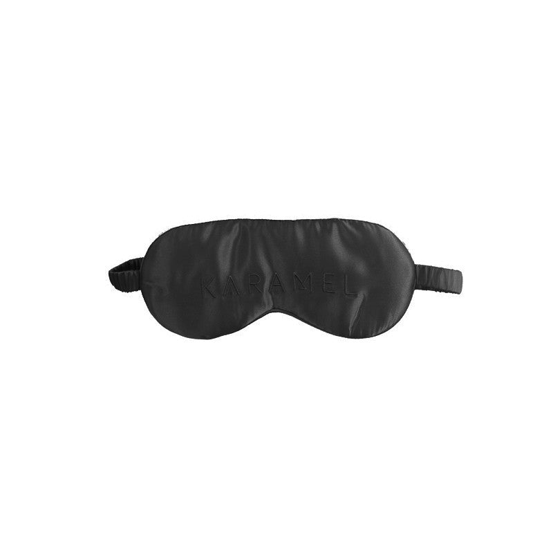 Black Mulberry Silk Eye Mask