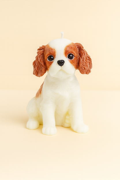 Cavalier King Charles Spaniel Candle | Dog Candle | Puppy Candle