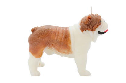 Bulldog Candle | Dog Candle | Puppy Candle
