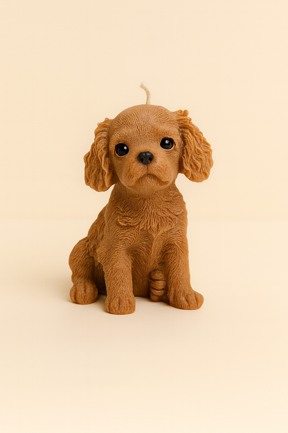 Cavalier King Charles Spaniel Candle | Dog Candle | Puppy Candle