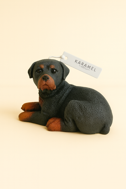 Rottweiler Candle - Small | Dog Candle | Puppy Candle