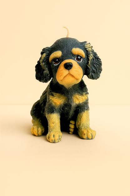 Cavalier King Charles Spaniel Candle | Dog Candle | Puppy Candle