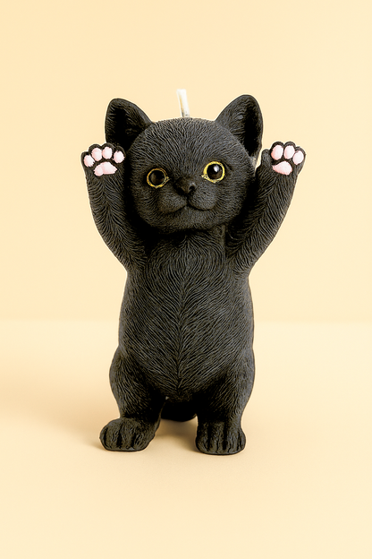 Standing Cat Candle | Cat Candle | Kitty Candle