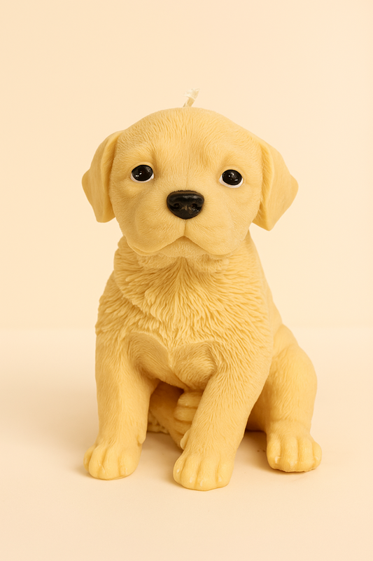 Large Labrador Dog Candle | Dog Candle | Puppy Candle