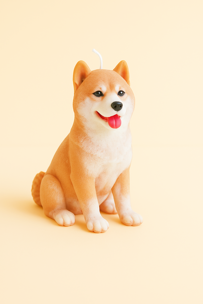 Akita Inu Candle | Dog Candle | Puppy Candle