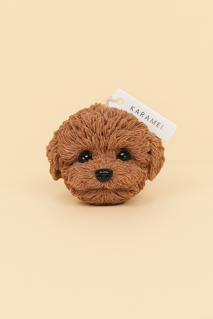 Poodle head Candle | Dog Candle | Puppy Candle
