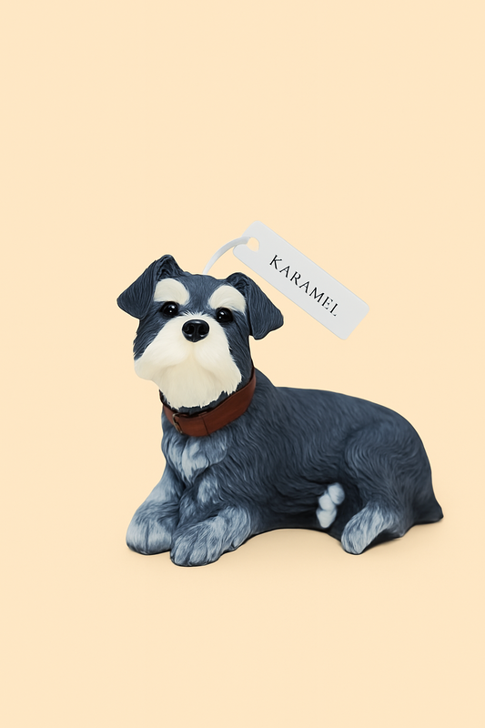 Schnauzer Candle | Dog Candle | Puppy Candle
