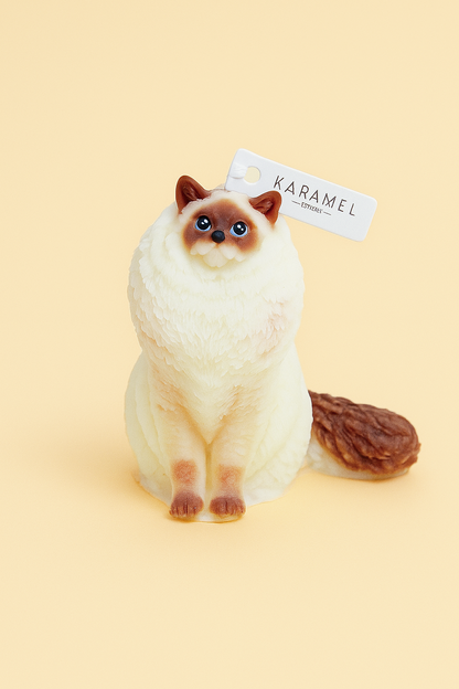 Ragdoll Cat Candle | Cat Candle | Kitty Candle
