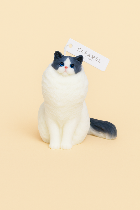 Ragdoll Cat Candle | Cat Candle | Kitty Candle