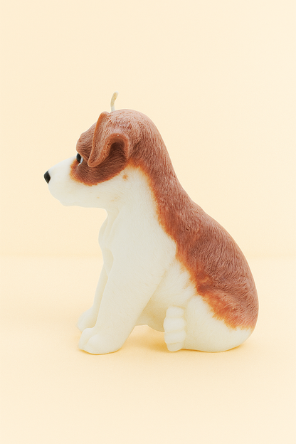 Jack Russell Dog Candle | Dog Candle | Puppy Candle