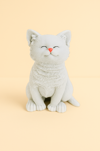 Smiling Cat Candle | Cat Candle | Kitty Candle