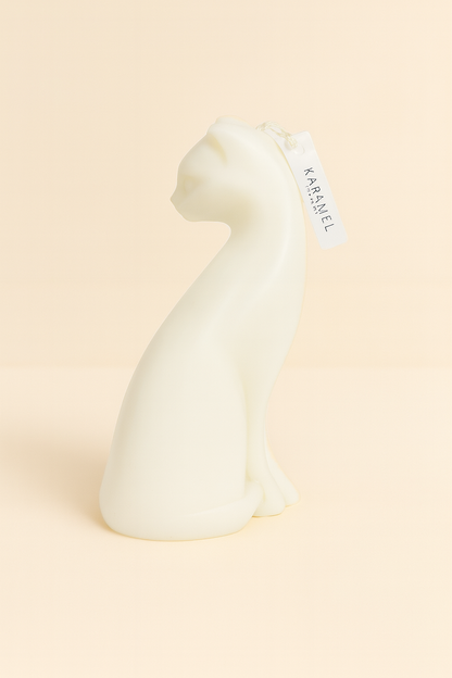 Artistic Cat Candle | Cat Candle | Kitty Candle