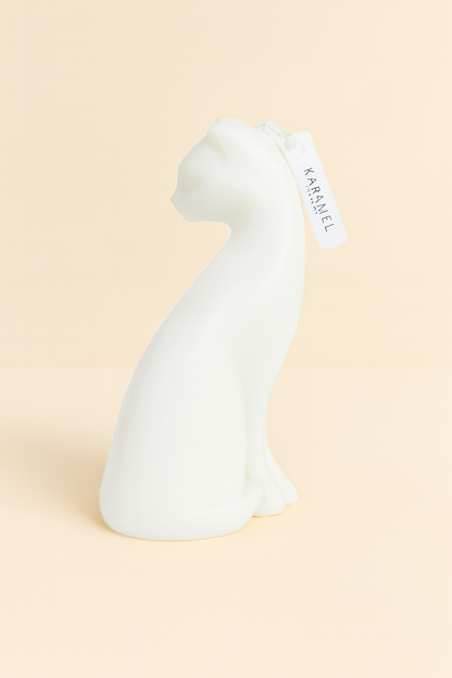 Artistic Cat Candle | Cat Candle | Kitty Candle