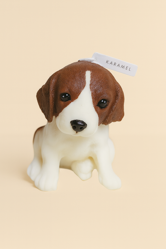 Beagle Dog Candle | Dog Candle | Puppy Candle