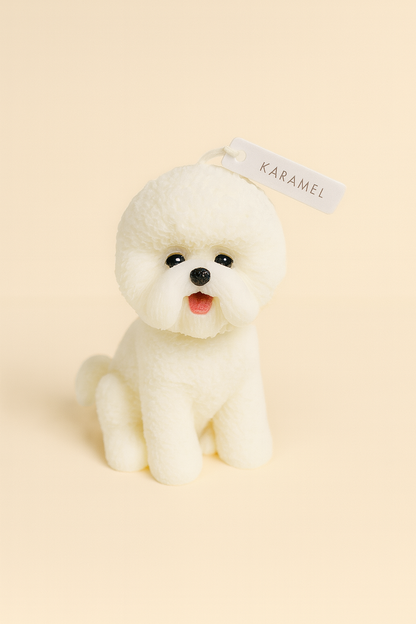 Bichon Frisé Candle | Dog Candle | Puppy Candle