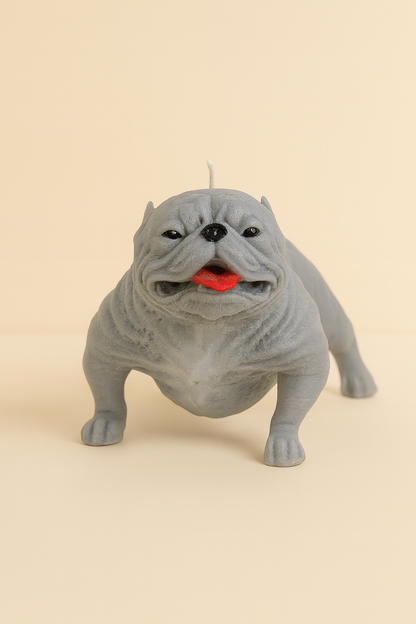 American Bully Candle | Dog Candle | Puppy Candle