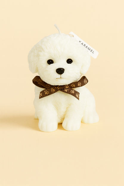 Toy Poodle Candle | Dog Candle | Puppy Candle