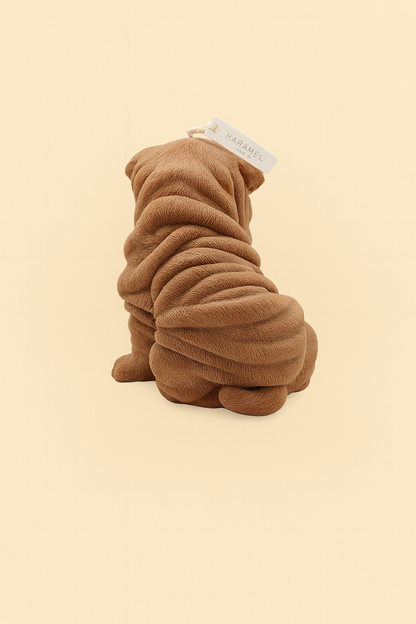 Sharpei Dog Candle | Dog Candle | Puppy Candle