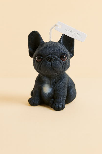 Frenchette Candle | Dog Candle | Puppy Candle