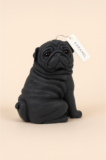 Pug Candle | Dog Candle | Puppy Candle