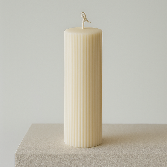 Gear Cylindrical Candle