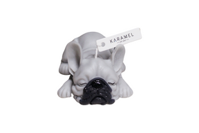 Sleeping French Bulldog Candle | Dog Candle | Puppy Candle