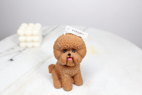 Bichon Frisé Candle | Dog Candle | Puppy Candle