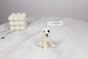 Bull Terrier Candle | Dog Candle | Puppy Candle