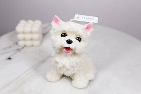 West Highland White Terrier Candle | Dog Candle | Puppy Candle