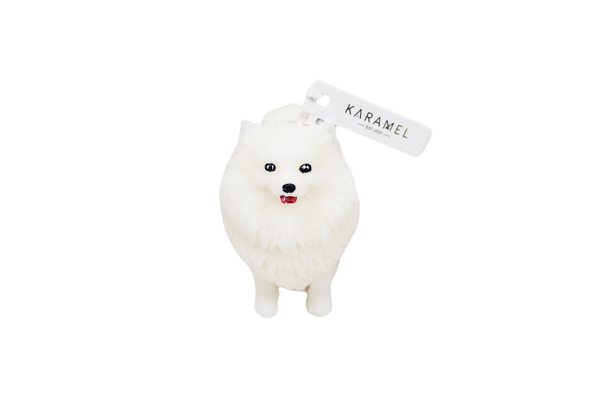 Pomeranian Candle | Dog Candle | Puppy Candle