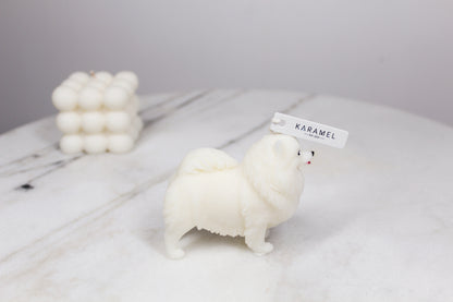 Pomeranian Candle | Dog Candle | Puppy Candle