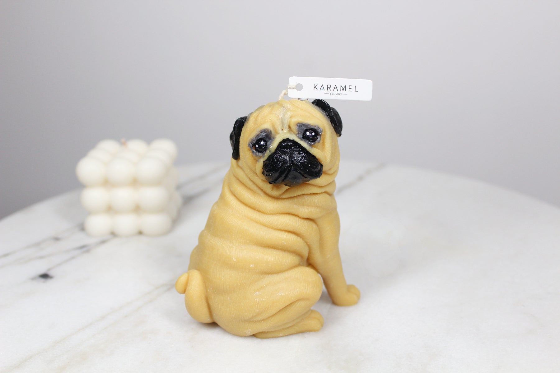 Pug Candle | Dog Candle | Puppy Candle