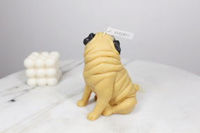 Pug Candle | Dog Candle | Puppy Candle