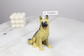 German Shepherd Candle | Dog Candle | Puppy Candle