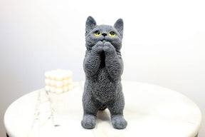 Praying Cat Candle | Cat Candle | Kitty Candle