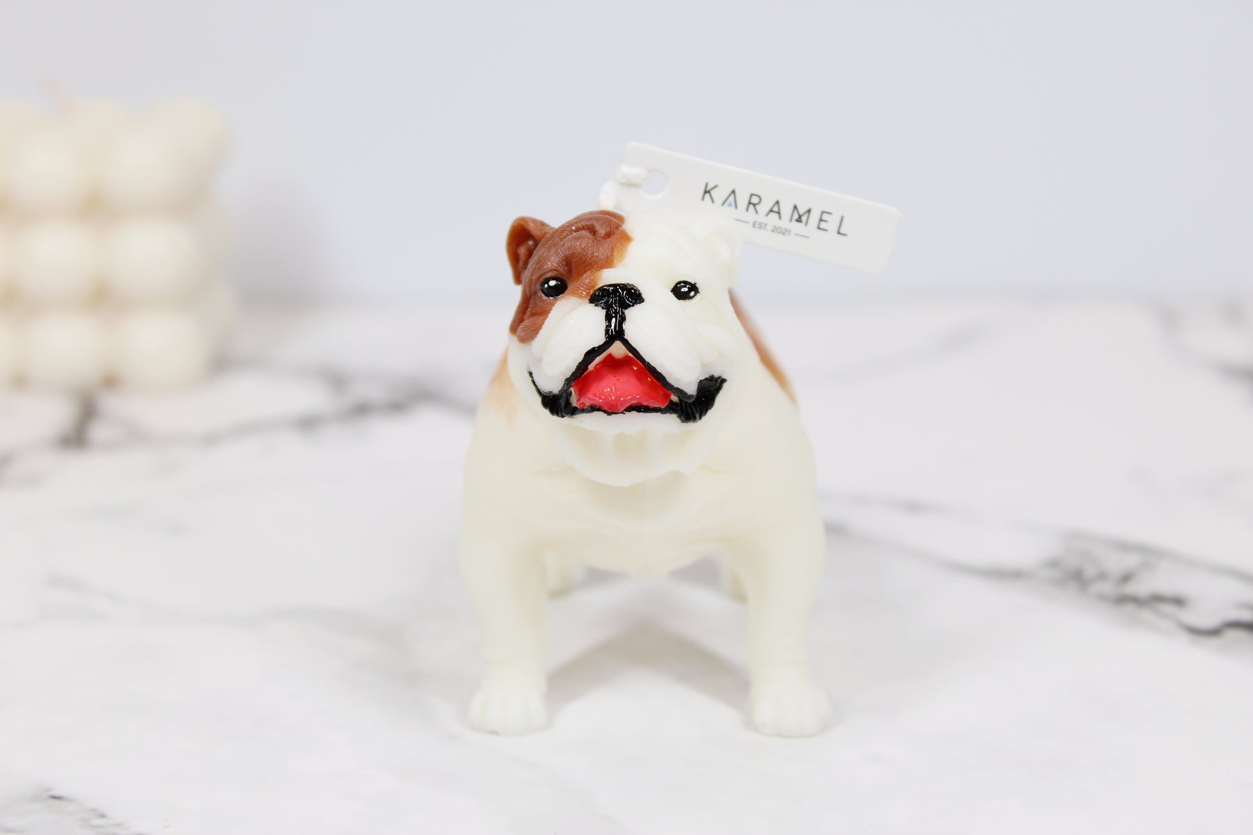 Bulldog Candle | Dog Candle | Puppy Candle