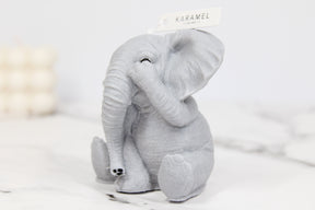 Shy Little Elephant Candle | Animal Candle