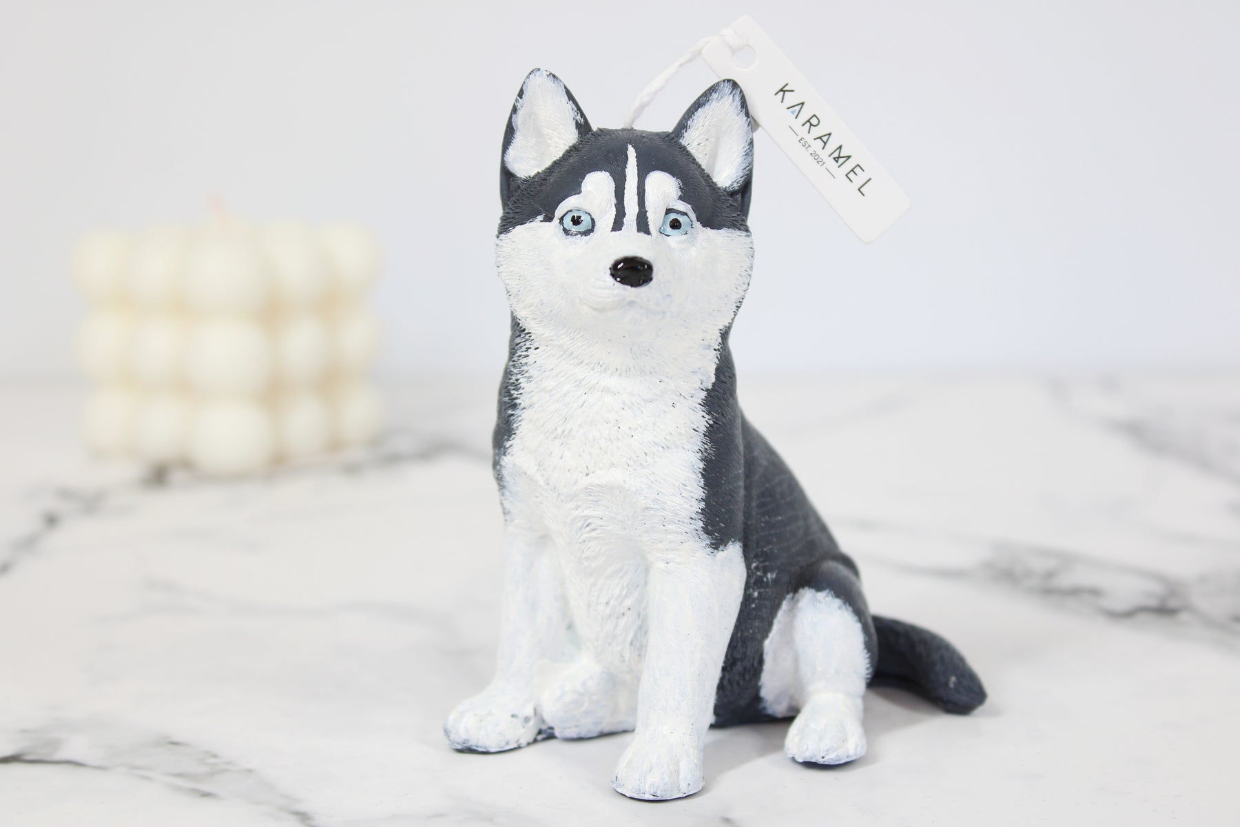 Husky Candle | Dog Candle | Puppy Candle