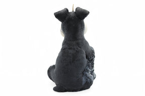 Sitting Schnauzer Candle | Dog Candle | Puppy Candle