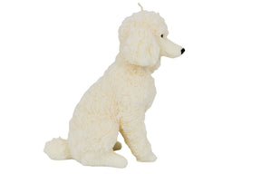 Large Poodle Candle | Dog Candle | Puppy Candle