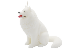 Samoyed Candle | Dog Candle | Puppy Candle