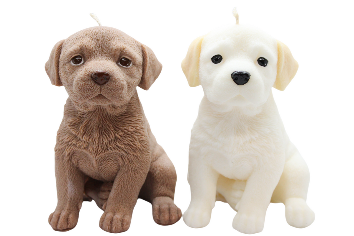 Large Labrador Dog Candle | Dog Candle | Puppy Candle