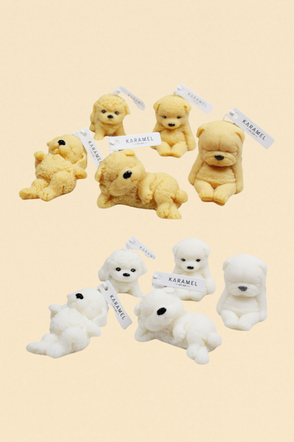 Puppy Candle gift box  | Dog Candle | Puppy Candle