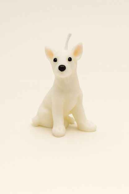 Bull Terrier Candle | Dog Candle | Puppy Candle